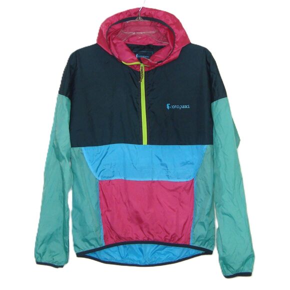 Cotopaxi Teca Technical 1/2 Zip Windbreaker Jacket Women's Size S Hooded - Picture 1 of 10